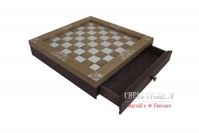 Metal chess board